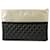 Chanel Mit Perlen verzierte Clutch Schwarz  - Ansicht 4