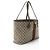 Sac Tote Large Gucci GG Supreme Ophidia Marrom Bege - vista 2