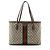 Sac Tote Large Gucci GG Supreme Ophidia Marrom Bege - vista 3