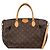 Louis Vuitton Borsa a tracolla Turenne Mm Tote Marrone