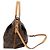 Louis Vuitton Borsa a tracolla Turenne Mm Tote Marrone - vista 4