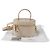 Dior Cd Signature Vanity Small Tote Shoulder Bag Brown