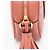 Piccola borsa a tracolla Blondie in pelle di vitello Gucci Rosa - vista 9