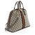 Borsa Gucci GG Supreme Ophidia Dome Marrone Beige - vista 2