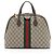 Borsa Gucci GG Supreme Ophidia Dome Marrone Beige - vista 3