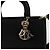 Dior Sac à bandoulière cabas medium Lady De Sire My Abc Noir - vue 2