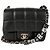 Chanel Mini borsa a tracolla e crossbody con catena Cube Nero