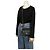 Chanel Mini borsa a tracolla e crossbody con catena Cube Nero - vista 10