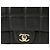 Chanel Mini borsa a tracolla e crossbody con catena Cube Nero - vista 2