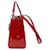 Dior Borsa Tote a Spalla Lady Medium Rosso - vista 5
