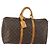 Louis Vuitton Keepall Monogram Canvas 50 Castaño