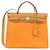 Hermès Sac à main Hermes Herbag Zip PM Tissu Orange
