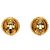 Chanel Vintage Coco Mark Clip-Ohrringe vergoldet Golden - Ansicht 2