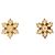 Orecchini Chanel Coco Mark con Motivo di Cristallo D'oro