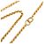 Chanel Coco Mark Clover Motif Chain Pendant Necklace Golden - view 5