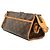 Borsa a tracolla lunga Louis Vuitton Monogram Popincourt Marrone - vista 2
