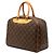 Borsa Louis Vuitton Monogram Deauville Marrone - vista 2