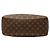 Borsa Louis Vuitton Monogram Deauville Marrone - vista 3