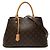 Borsa Louis Vuitton Monogram Montaigne MM Marrone