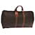 Louis Vuitton Keepall Monogram Canvas 60 Marrone