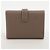 Market Hermès Cartera Compacta Combinada Bearn Hermes W Stamp 2024 Gris pardo - vista 2