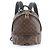 Zaino Louis Vuitton Monogram Palm Springs MM Marrone