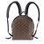 Zaino Louis Vuitton Monogram Palm Springs MM Marrone - vista 3