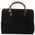 Gucci Vintage Diana Bamboo Top Handle Tote in struzzo Medium Nero - vista 2