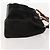 Gucci Vintage Diana Bamboo Top Handle Tote in struzzo Medium Nero - vista 3
