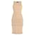 Dsquared2 Beiges Strick-Maxikleid mit Rüschen - Ansicht 3