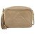 Chanel Vintage Diamond CC Camera Quilted Lambskin Large Beige