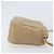 Chanel Vintage Diamond CC Camera Quilted Lambskin Large Beige - vista 3