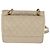 Chanel Vintage Slit Pocket Quilted Caviar Medium Beige - vista 2