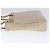 Chanel Vintage Slit Pocket Quilted Caviar Medium Beige - vista 3