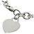 Bracciale con charm Tiffany & Co. in argento con pendente a cuore - vista 2