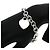Bracciale con charm Tiffany & Co. in argento con pendente a cuore - vista 6