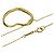 Collana Open Heart di Tiffany & Co. in oro giallo 18K - vista 2
