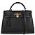 Hermès Hermes Kelly Black Ardennes with Gold Hardware 32 Nero