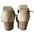 Sandali platform in pelle MM6 Maison Margiela Bianco sporco - vista 3
