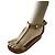 Sandali platform in pelle MM6 Maison Margiela Bianco sporco - vista 8