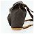 Louis Vuitton Vintage Montsouris Monogram Canvas GM Marron - vue 4