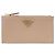 Monedero Triangle Saffiano Prada Beige