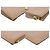 Monedero Triangle Saffiano Prada Beige - vista 3