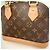 Borsa Louis Vuitton Monogram Alma BB Marrone - vista 10