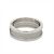 Cartier C2 Band Ring aus 18K Weißgold, Größe 48 - Ansicht 3