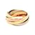Anello Trinity Cartier a cinque file - vista 4