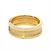 Anello C2 Band in oro giallo 18K Cartier - vista 3