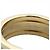 Anello C2 Band in oro giallo 18K Cartier - vista 8