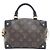 Borsa Louis Vuitton Monogram Petite Malle Souple Marrone - vista 2