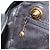 Borsa a Spalla GUCCI Bamboo Chain in Pelle Nera e Oro Auth ep14306 Nero D'oro - vista 21